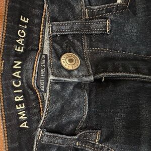 American Eagle Outfitters  Deep Indigo Skinny Jeans